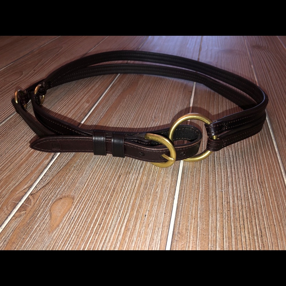Nobel Equestrian M Brown Leather belt